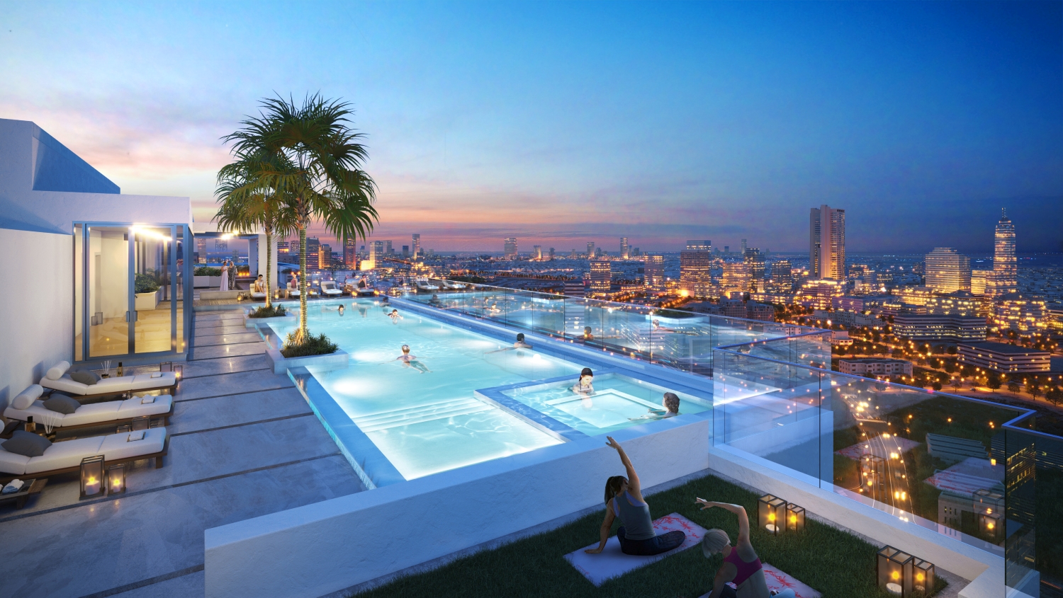 Roof Top Infinity Pool